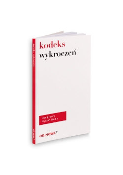 Kodeks Wykroczeń 2019