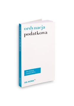 Ordynacja Podatkowa 2019