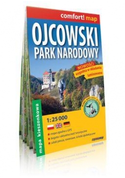 Comfort!map Ojcowski PN 1:25 000 midi mapa