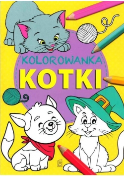 Kolorowanka. Kotki