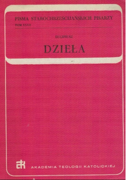 Eugipiusz Dzieła Zeszyt 1