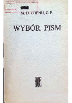 Wybór pism