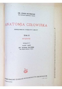 Anatomia Człowieka Tom II