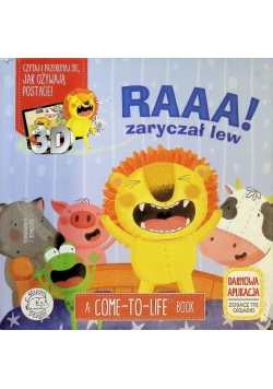 Raaa! zaryczał lew