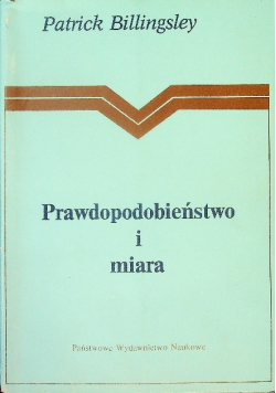 Prawdopodobieństwo i miara