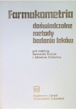 Farmakometria Doświadczalne metody badania leków