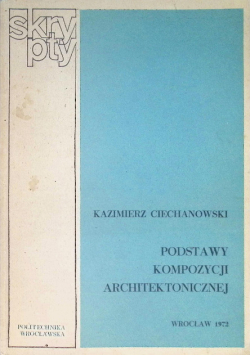 Podstawy kompozycji architektonicznej