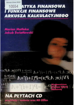 Matematyka finansowa i funkcje finansowe arkusza kalkulacyjnego