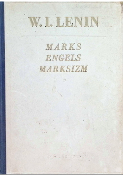 Marks Engels Marksizm 1949 r.