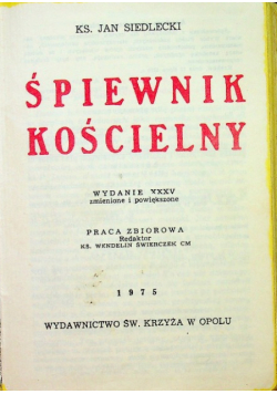 Śpiewnik kościelny