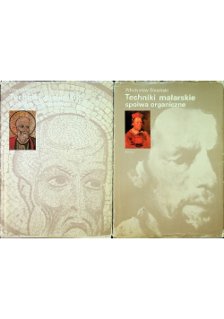 Techniki malarskie spoiwa organiczne /  Spoiwa mineralne