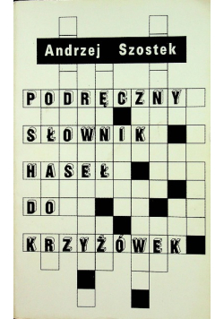 Podręczny słownik haseł do krzyżówek