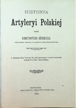 Historya Artyleryi Polskiej