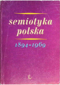 Semiotyka polska 1894  1969