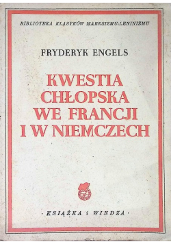 Kwestia chłopska we Francji i w Niemczech 1950 r.