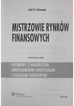Mistrzowie rynków finansowych