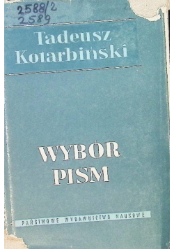Wybór pism Tom II