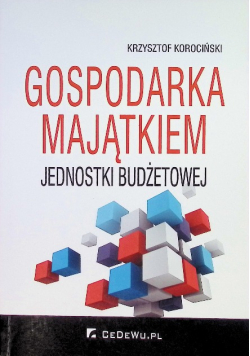 Gospodarka majątkiem jednostki budżetowej