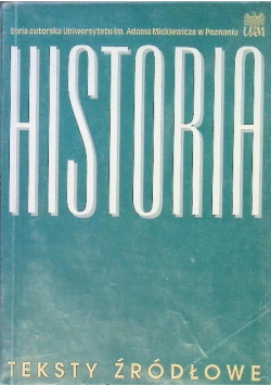 Źródła i materiały do nauczania historii