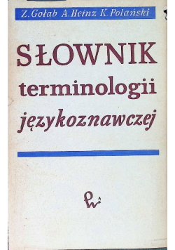 Słownik terminologii językoznawczej