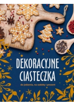 Dekoracyjne ciasteczka do jedzenia na ozdoby i prezent
