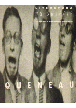 Literatura na świecie Queneau Nr 6 / 2000