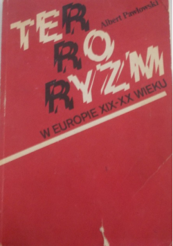 Terroryzm w Europie XIX i XX wieku