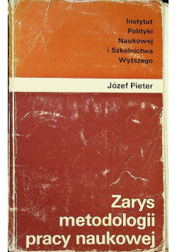 Zarys metodologii pracy naukowej