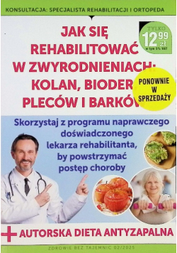 Rehabilitacja zwyrodnienia kolan bioder pleców barków Nr 2 / 25