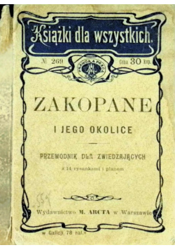 Zakopane i jego okolice 1905 r.