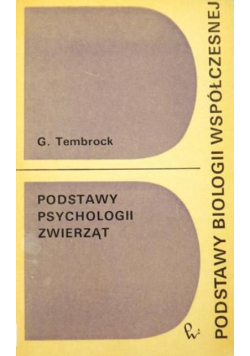 Podstawy psychologii zwierząt