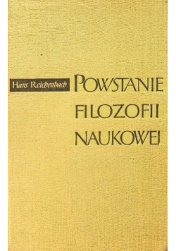 Powstanie Filozofii Naukowej