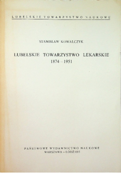 Lubelskie towarzystwo lekarskie