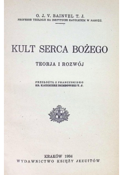 Kult Serca Bożego 1934 r.