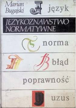 Językoznawstwo Normatywne