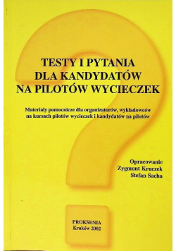 Teksty i pytania dla kandydatów na pilotów wycieczek