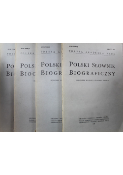Polski Słownik Biograficzny Tom XXIV  Zeszyt 1 do 4