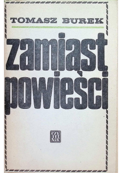 Zamiast powieści