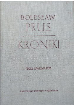 Prus Kroniki Tom 12