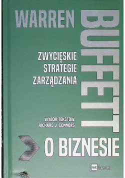 Warren Buffett o biznesie Connors Richard J.