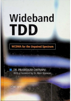 Wideband TDD: WCDMA for the Unpaired Spectrum