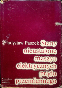 Stany nieustalone maszyn elektrycznych prądu przemiennego