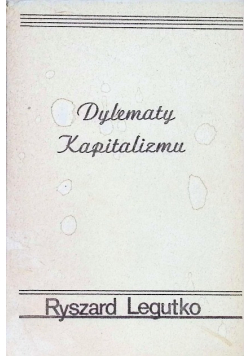 Dylematy Kapitalizmu