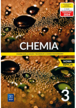 Nowa chemia podręcznik 3 liceum i technikum Zakres rozszerzony