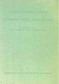Choroby wieku dziecięcego