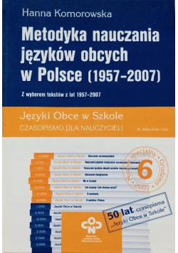 Metodyka nauczania języków obcych w Polsce (1957 - 2007)