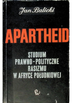 Apartheid studium prawno polityczne