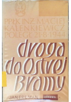 Droga do Ostrej Bramy