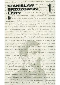 Brzozowski Listy Tom 1