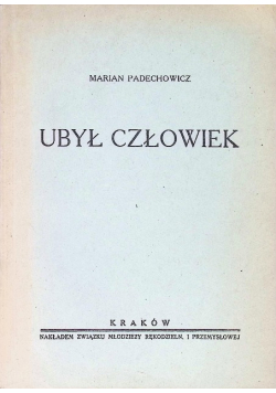 Ubył człowiek 1946 r.